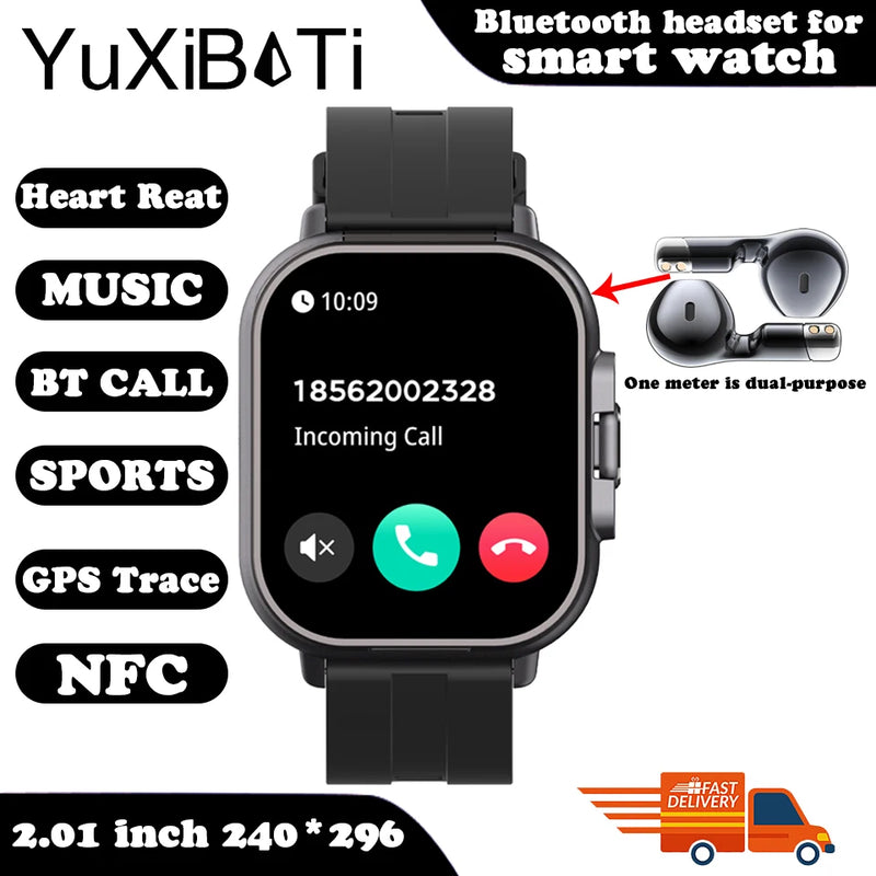 SmartWatch Inteligente 2 em 1 | Bluetooth