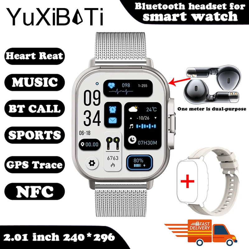 SmartWatch Inteligente 2 em 1 | Bluetooth