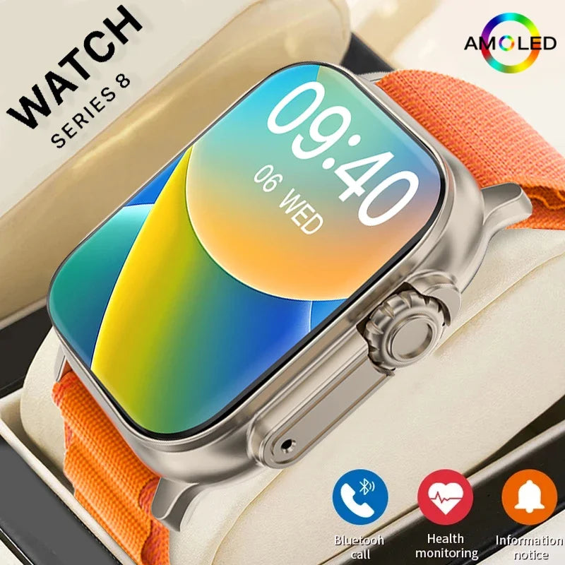 SmartWatch Inteligente 49mm série 8 2.3" | impermeável