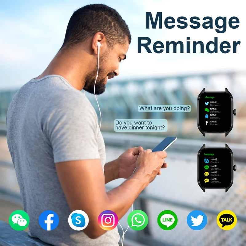 SmartWatch Bluetooth Masculino e Feminino